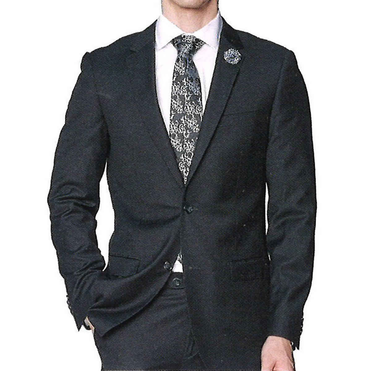 Giovanni Bresciani Black Suit